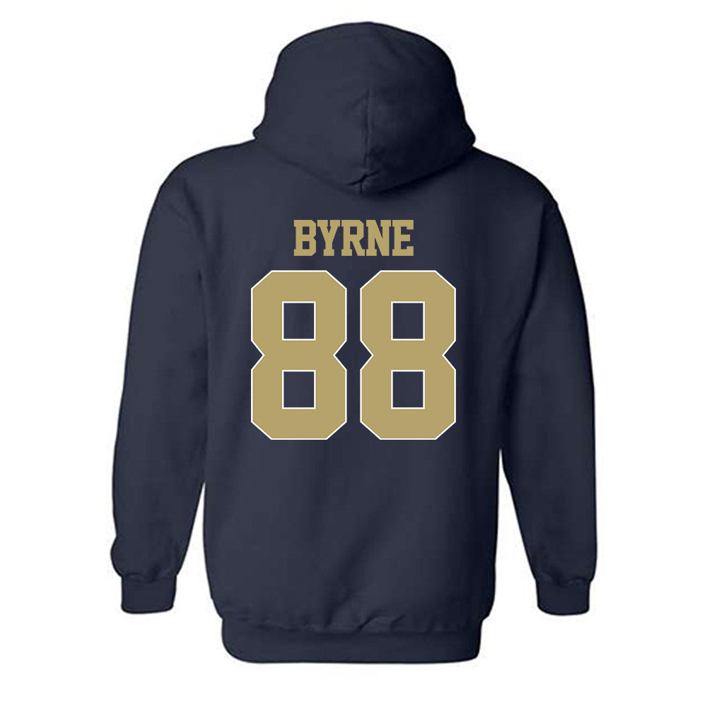Georgia Tech - NCAA Football : J.T. Byrne - Classic Shersey Hooded Sweatshirt-1