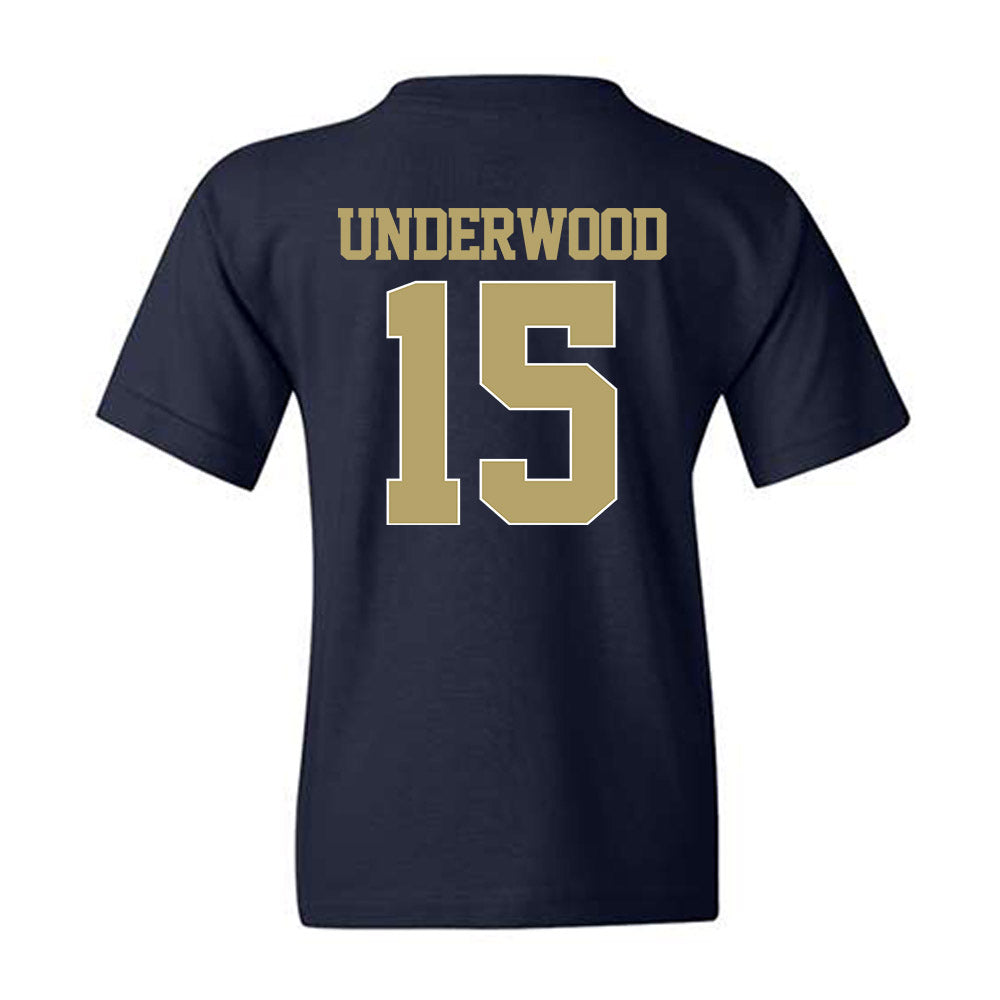 Georgia Tech - NCAA Baseball : Cooper Underwood - Classic Shersey Youth T-Shirt-1
