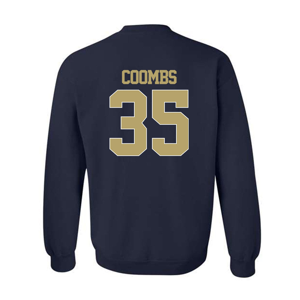 Georgia Tech - NCAA Football : Carrington Coombs - Classic Shersey Crewneck Sweatshirt-1