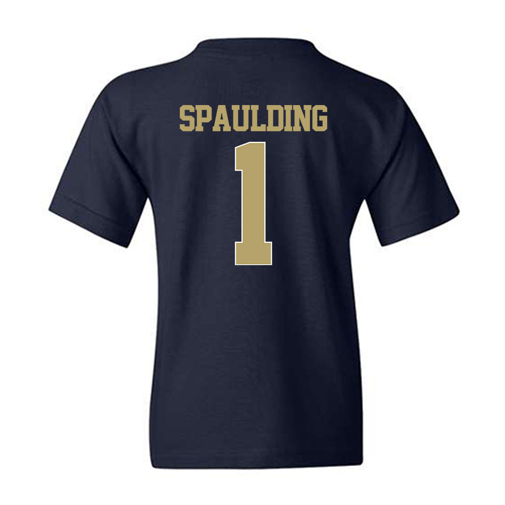 Georgia Tech - NCAA Football : Cayman Spaulding - Classic Shersey Youth T-Shirt-1