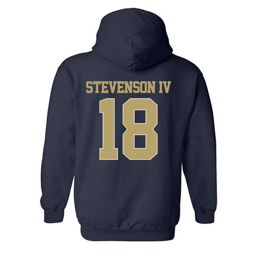Georgia Tech - NCAA Football : Troy Stevenson IV - Classic Shersey Hooded Sweatshirt-1