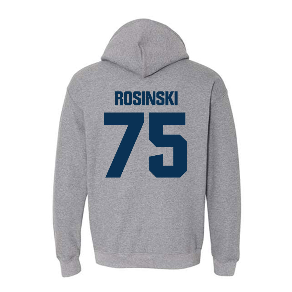 Georgia Tech - NCAA Football : Andrew Rosinski - Classic Shersey Hooded Sweatshirt-1