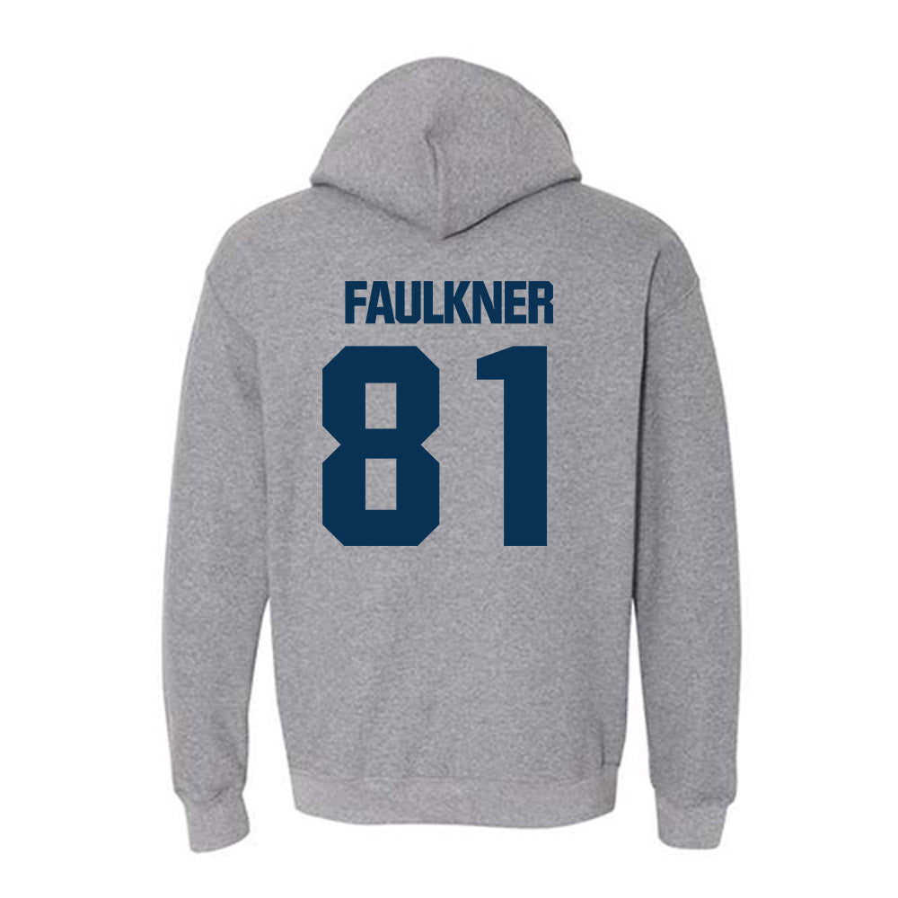 Georgia Tech - NCAA Football : Cal Faulkner - Classic Shersey Hooded Sweatshirt-1