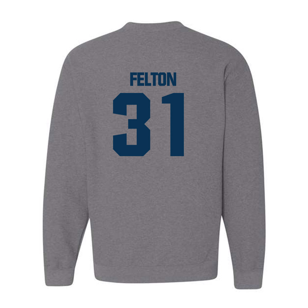 Georgia Tech - NCAA Football : Fenix Felton - Classic Shersey Crewneck Sweatshirt-1
