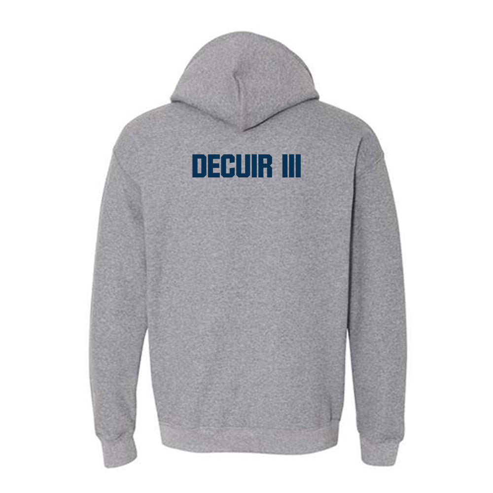 Georgia Tech - NCAA Men's Track & Field : Winston DeCuir III - Classic Shersey Hooded Sweatshirt-1
