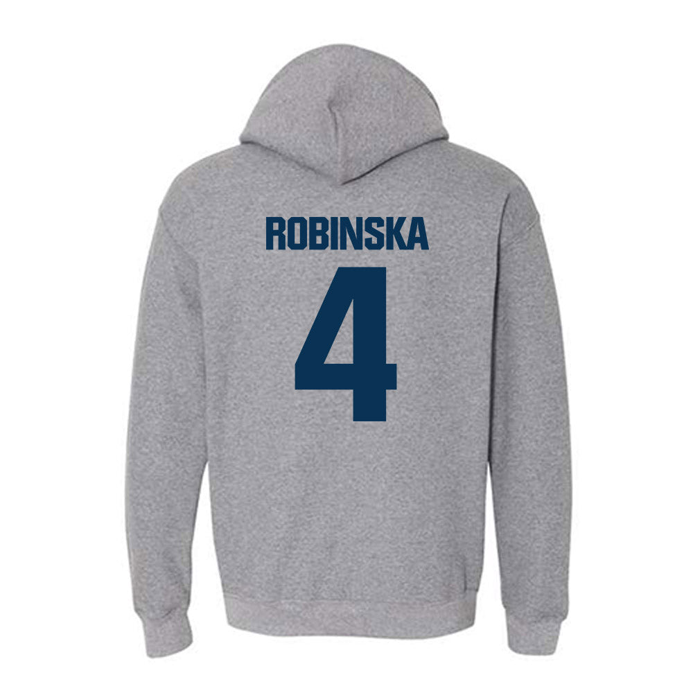 Georgia Tech - NCAA Women's Volleyball : Gabriela Robinska - Classic Shersey Hooded Sweatshirt-1