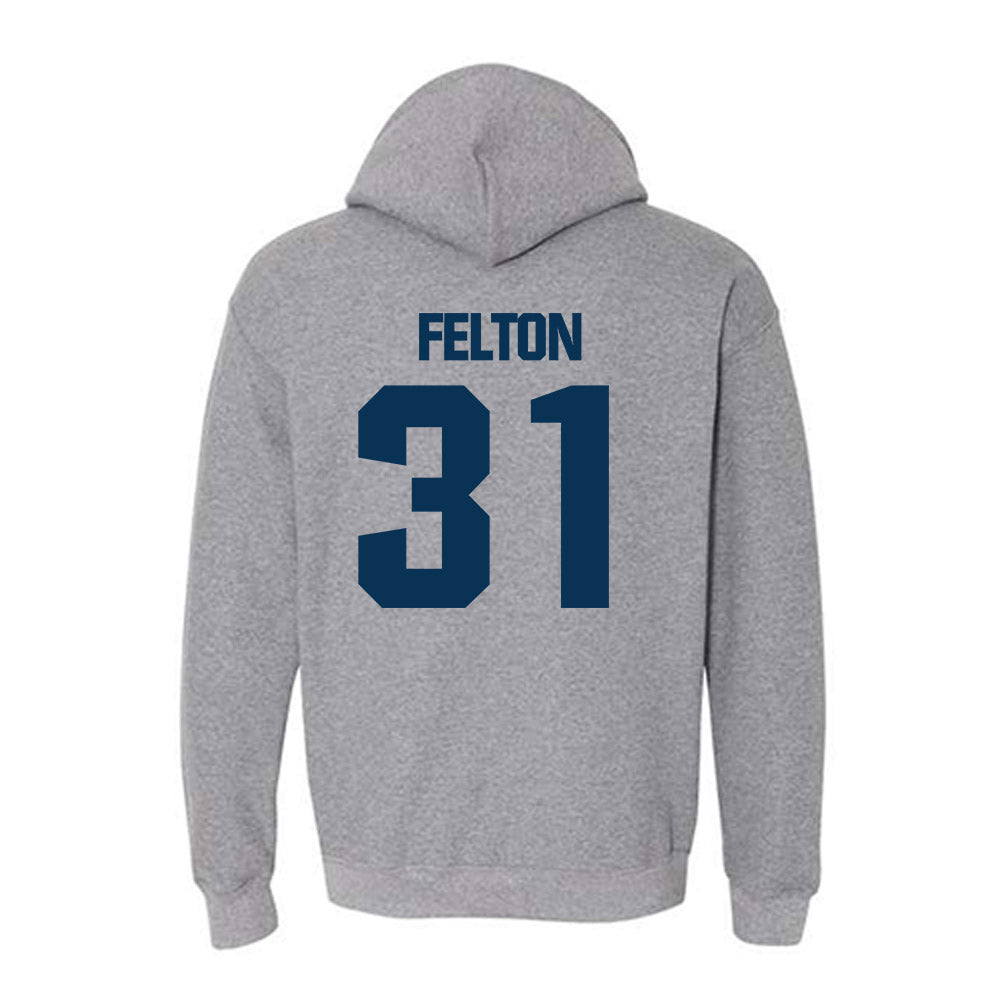 Georgia Tech - NCAA Football : Fenix Felton - Classic Shersey Hooded Sweatshirt-1