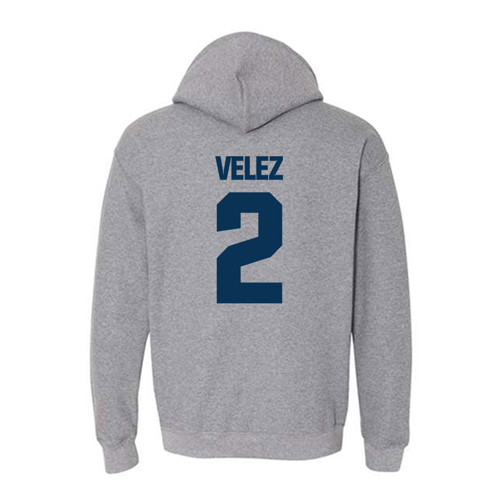 Georgia Tech - NCAA Women's Volleyball : Sofia Velez - Classic Shersey Hooded Sweatshirt-1
