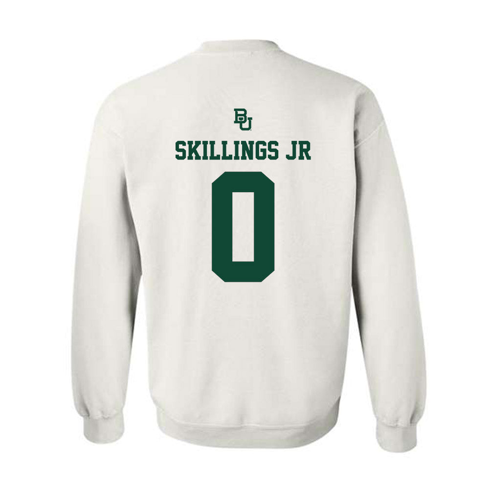 Baylor - NCAA Men's Basketball : Daniel Skillings Jr - Sports Shersey Crewneck Sweatshirt-1