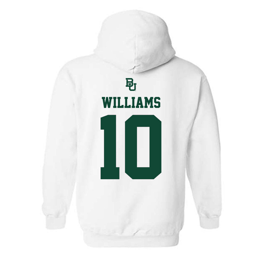 Baylor - NCAA Men's Basketball : Isaac Williams - Sports Shersey Hooded Sweatshirt-1