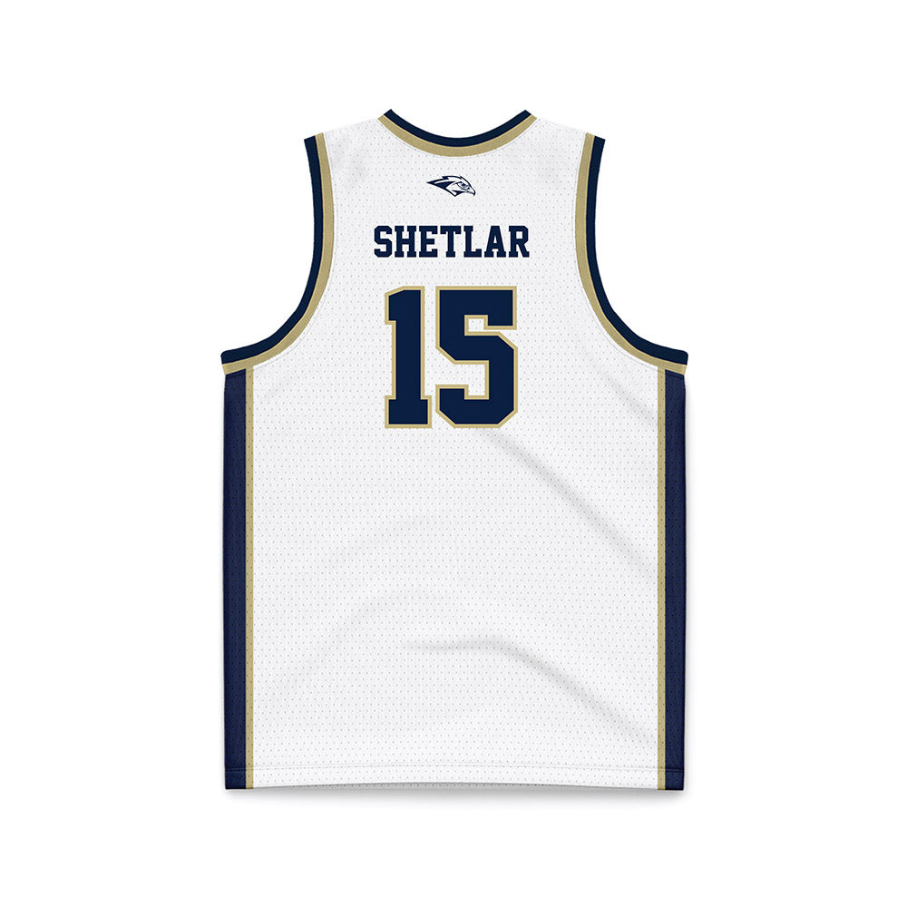 Oral Roberts - NCAA Women's Basketball : Alana Shetlar - White Basketball Jersey-1