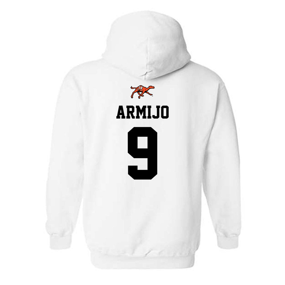 Campbell - NCAA Softball : Alyssa Armijo - Sports Shersey Hooded Sweatshirt-1