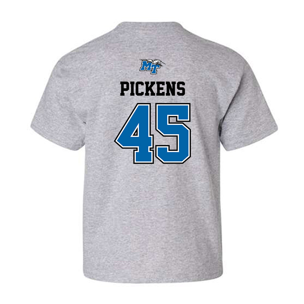 MTSU - NCAA Baseball : John Michael Pickens - Sports Shersey Youth T-Shirt-1