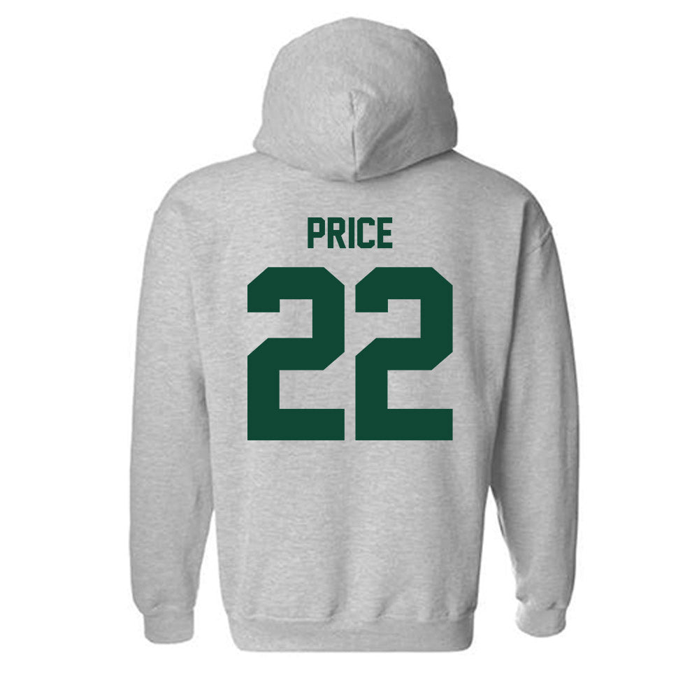 Ohio - NCAA Baseball : Landon Price - Sports Shersey Hooded Sweatshirt-1