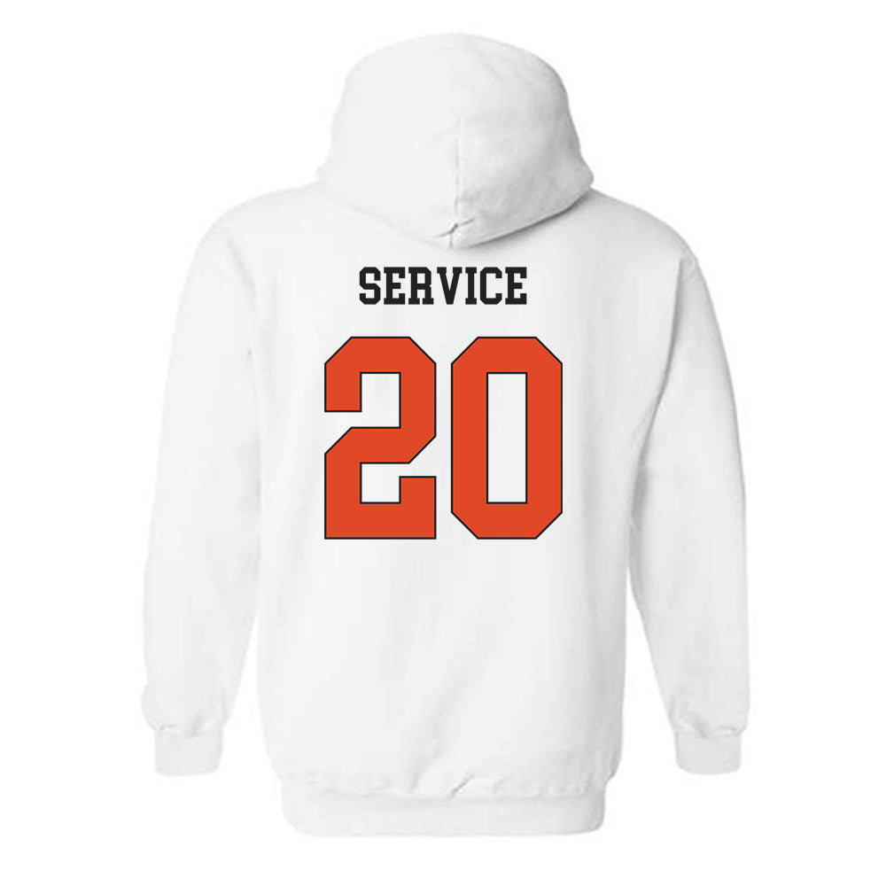 Oregon State - NCAA Women's Soccer : Sawyer Service - Classic Shersey Hooded Sweatshirt-1