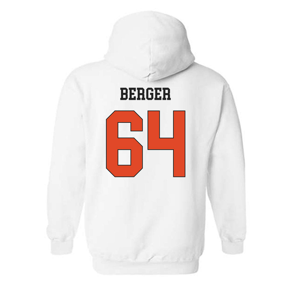 Oregon State - NCAA Football : Ryan Berger - Classic Shersey Hooded Sweatshirt-1