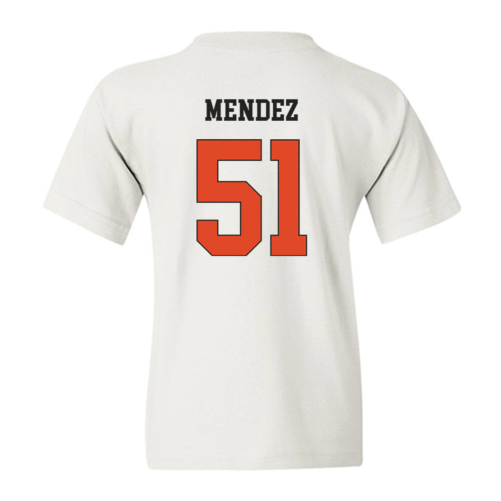 Oregon State - NCAA Baseball : Connor Mendez - Classic Shersey Youth T-Shirt-1