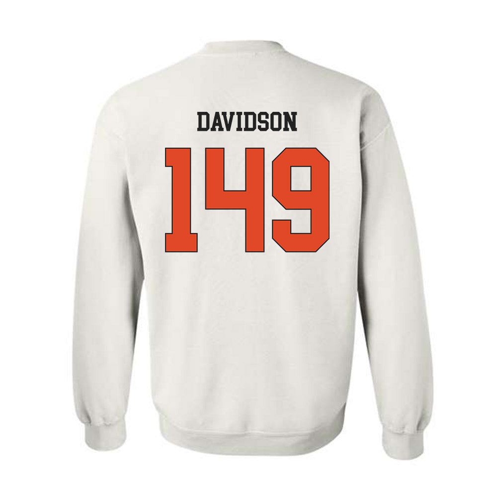 Oregon State - NCAA Wrestling : Koy Davidson - Classic Shersey Crewneck Sweatshirt-1
