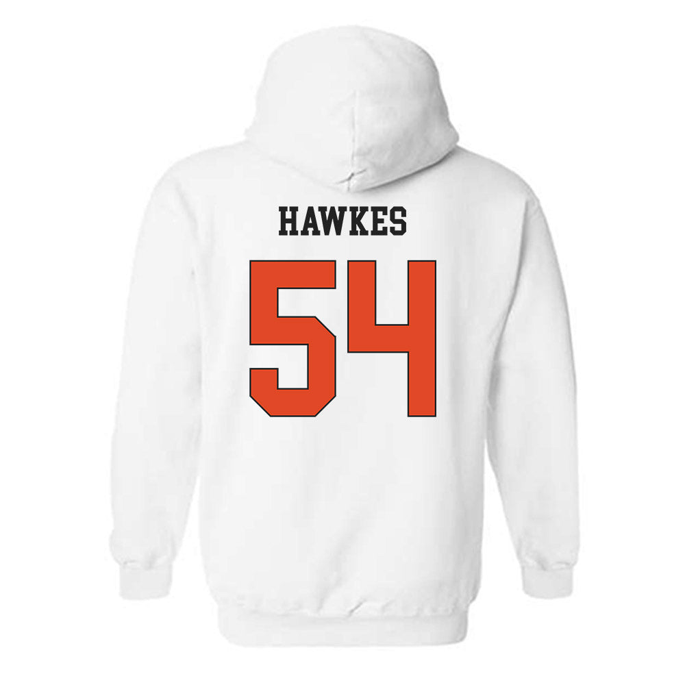 Oregon State - NCAA Football : Adam Hawkes - Classic Shersey Hooded Sweatshirt-1