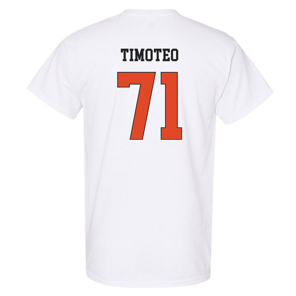 Oregon State - NCAA Football : Josiah Timoteo - Classic Shersey T-Shirt-1