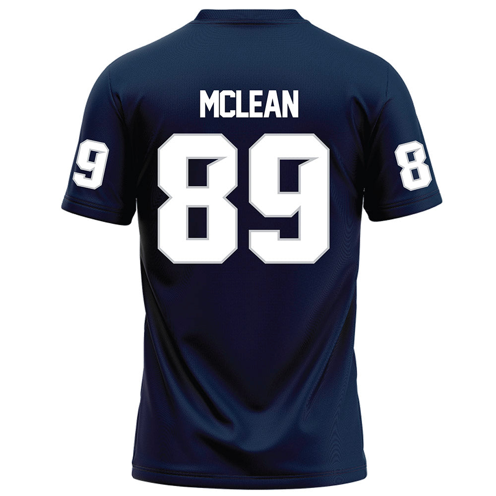 Samford - NCAA Football : Knox Mclean - Navy Football Jersey-1