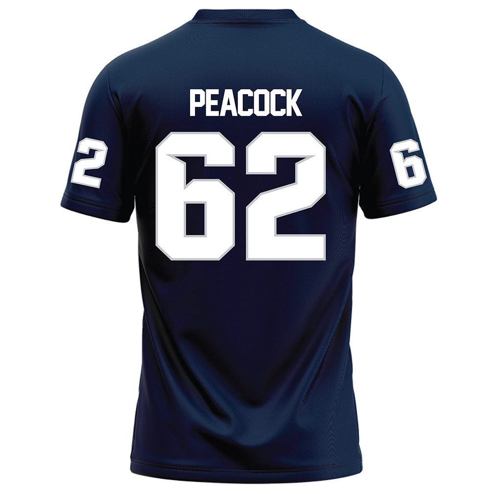 Samford - NCAA Football : Parker Peacock - Navy Football Jersey-1