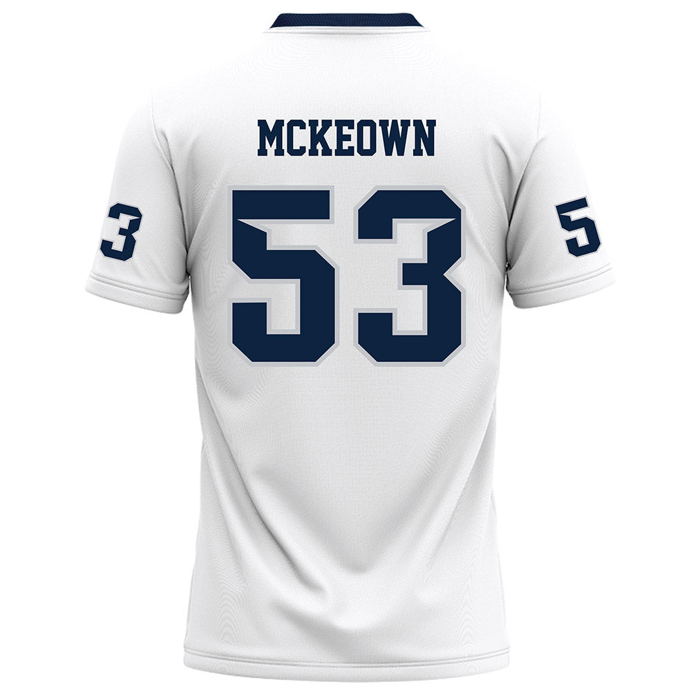 Samford - NCAA Football : Kaden McKeown - White Football Jersey-1