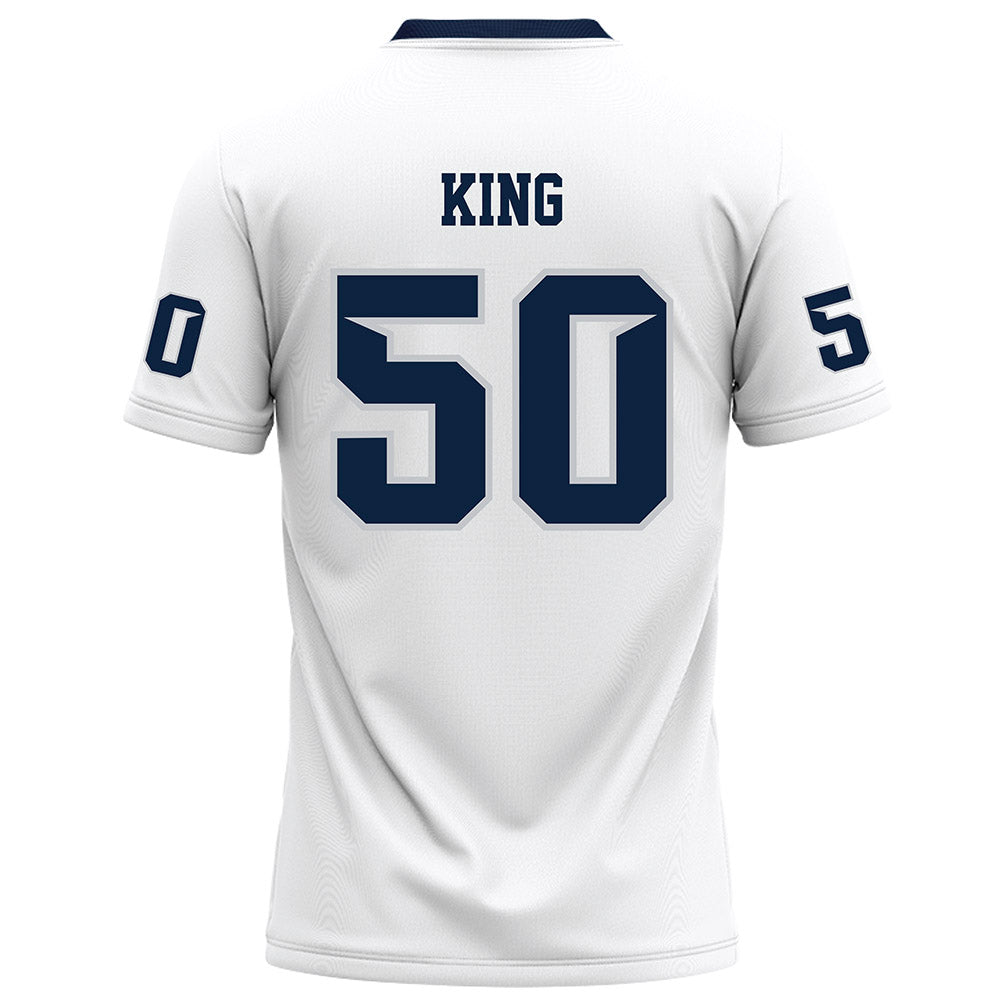 Samford - NCAA Football : Darrian King - White Football Jersey