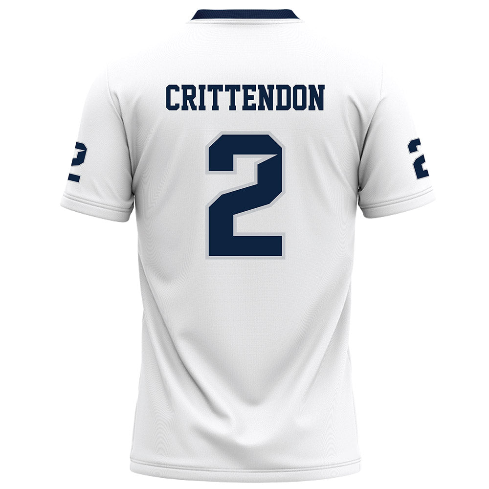 Samford - NCAA Football : Quincy Crittendon - White Football Jersey
