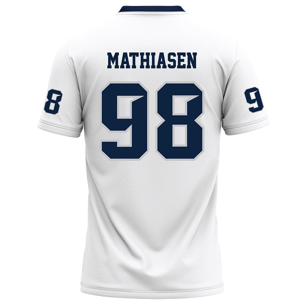 Samford - NCAA Football : Joshua Mathiasen - White Football Jersey