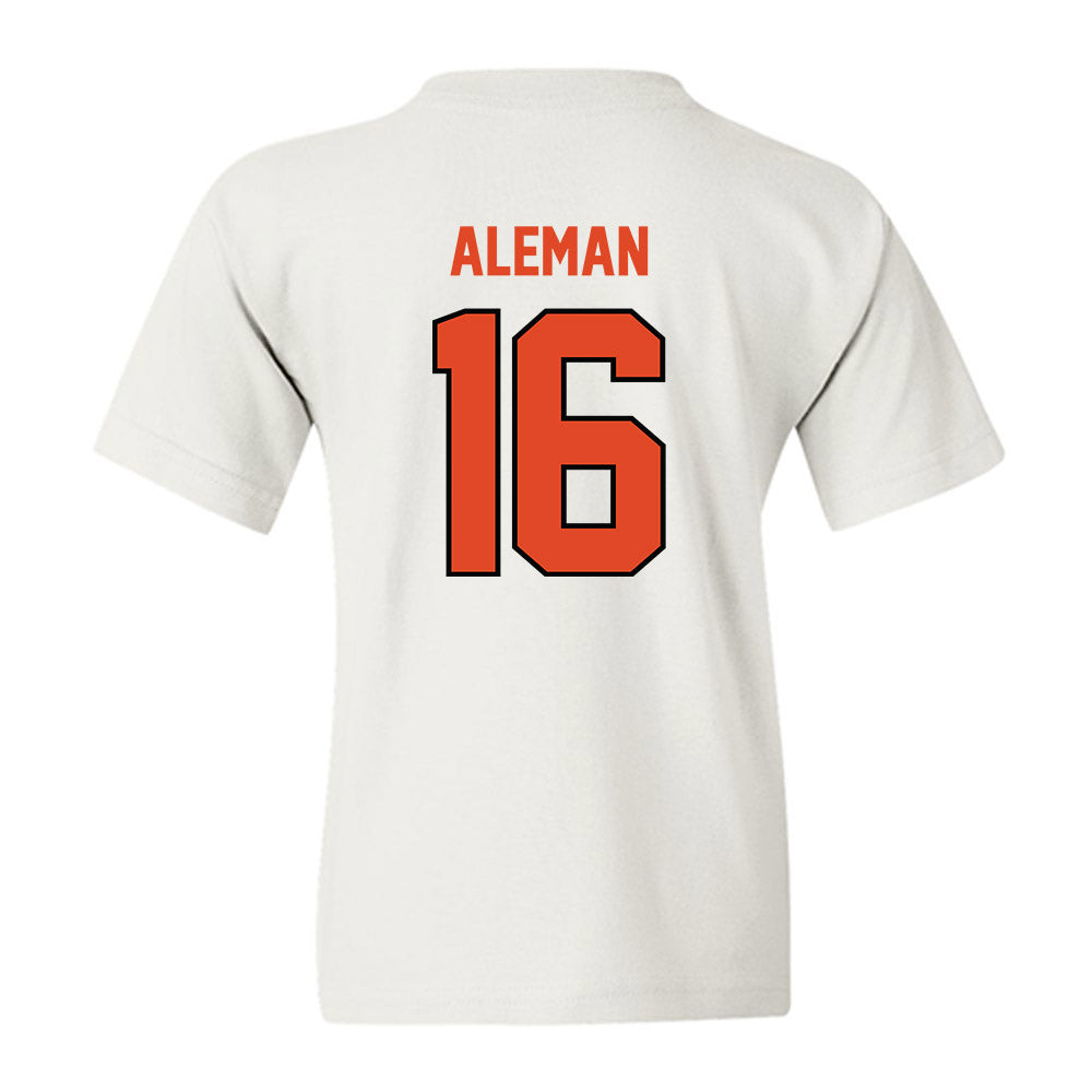 Oregon State - NCAA Softball : Kimberlee Aleman - Sports Shersey Youth T-Shirt-1