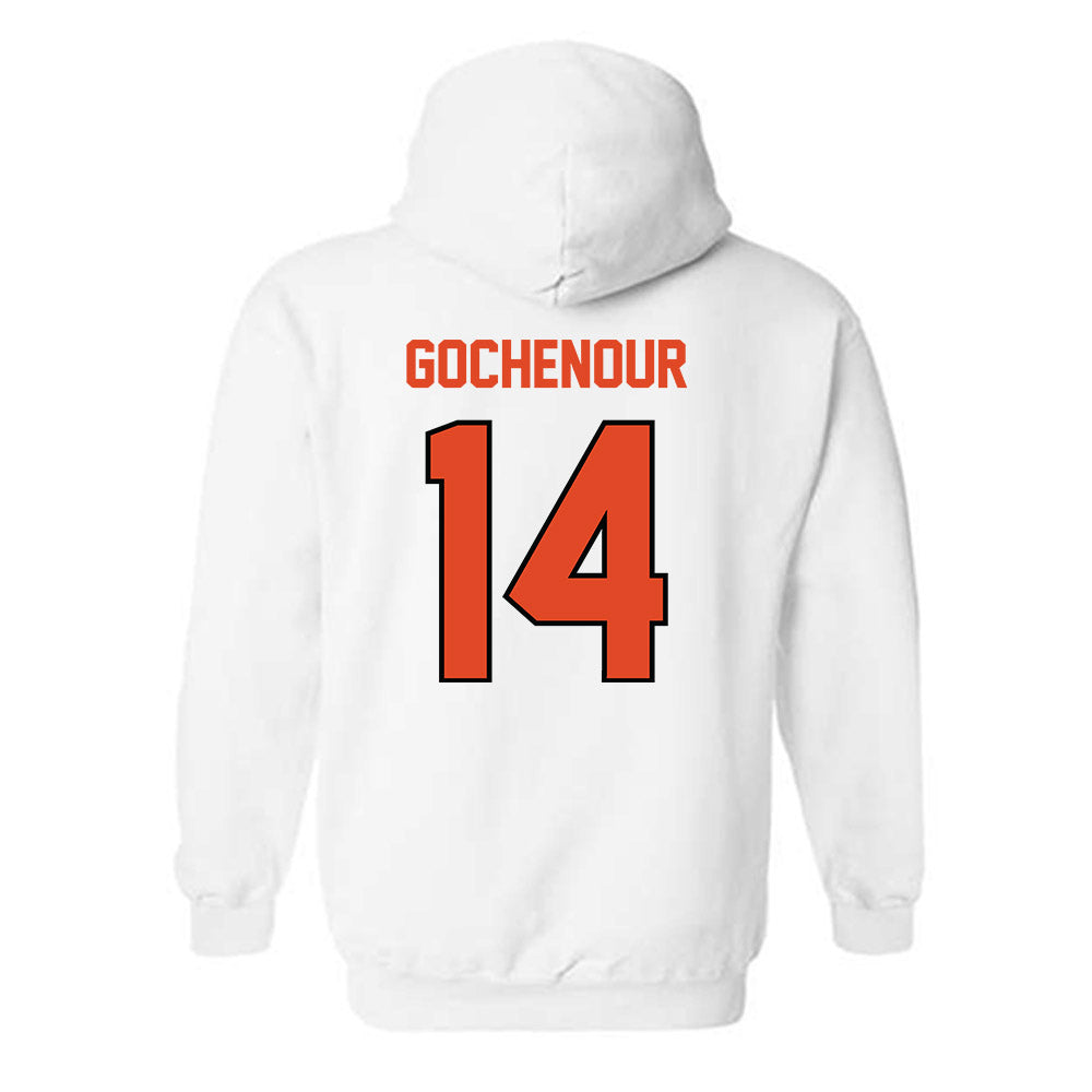 Oregon State - NCAA Softball : Emma Gochenour - Sports Shersey Hooded Sweatshirt-1