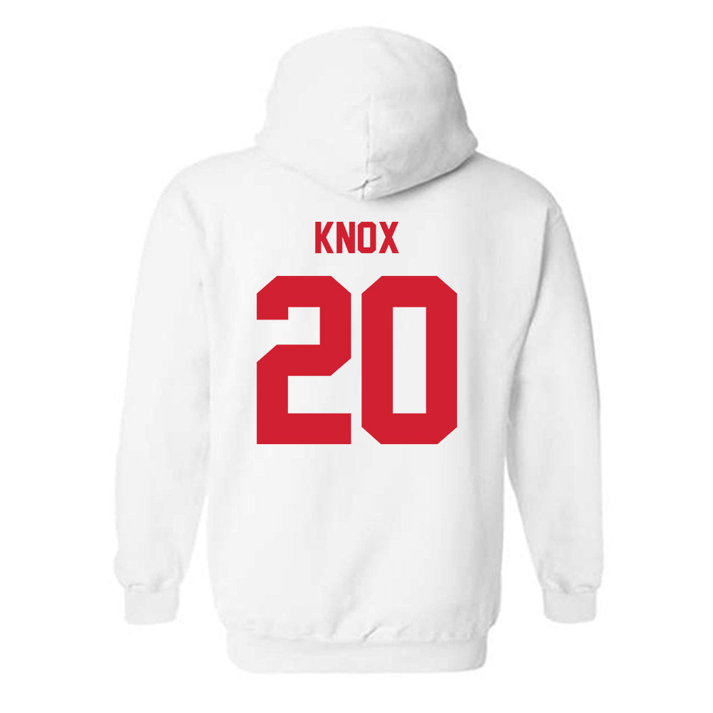 Louisiana - NCAA Softball : Lily Knox - Sports Shersey Hooded Sweatshirt-1