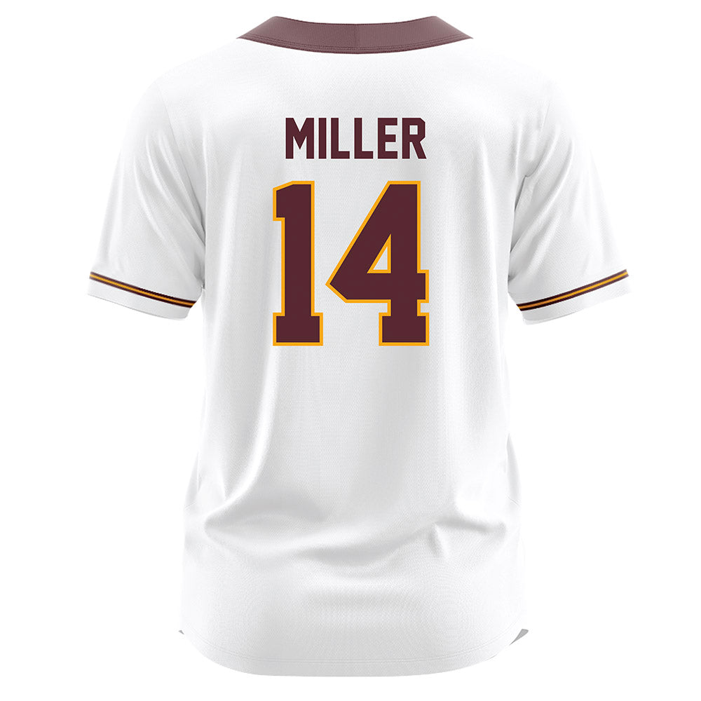 Loyola - NCAA Softball : Evelyn Miller - White Jersey-1