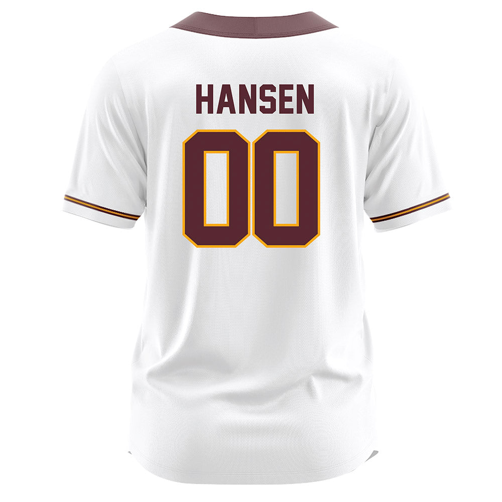 Loyola - NCAA Softball : Alexis Hansen - White Jersey-1