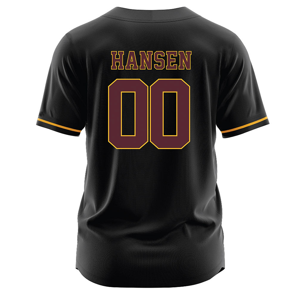 Loyola - NCAA Softball : Alexis Hansen - Black Jersey-1