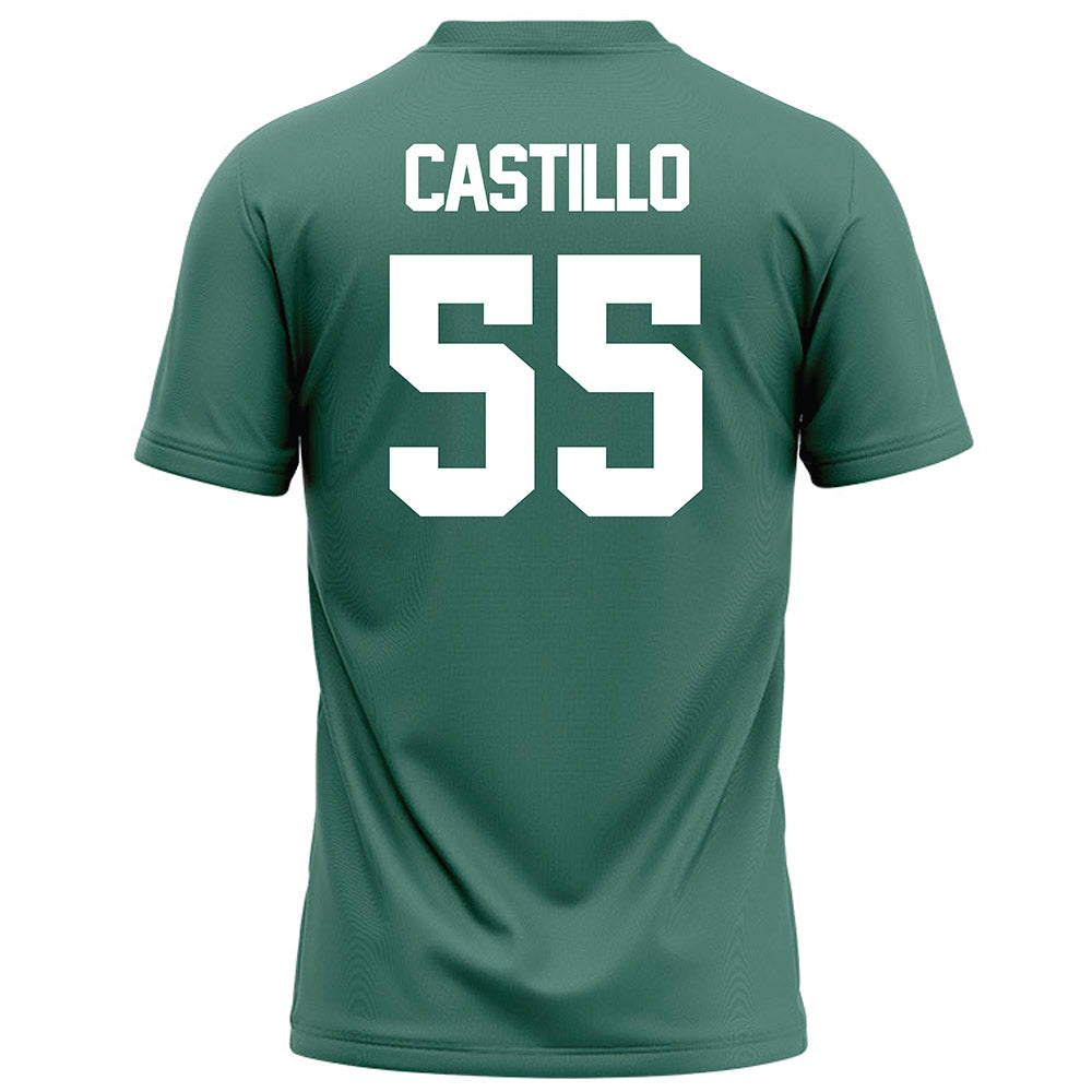 OKBU - NCAA Football : Kaden Castillo - Green Football Jersey-1