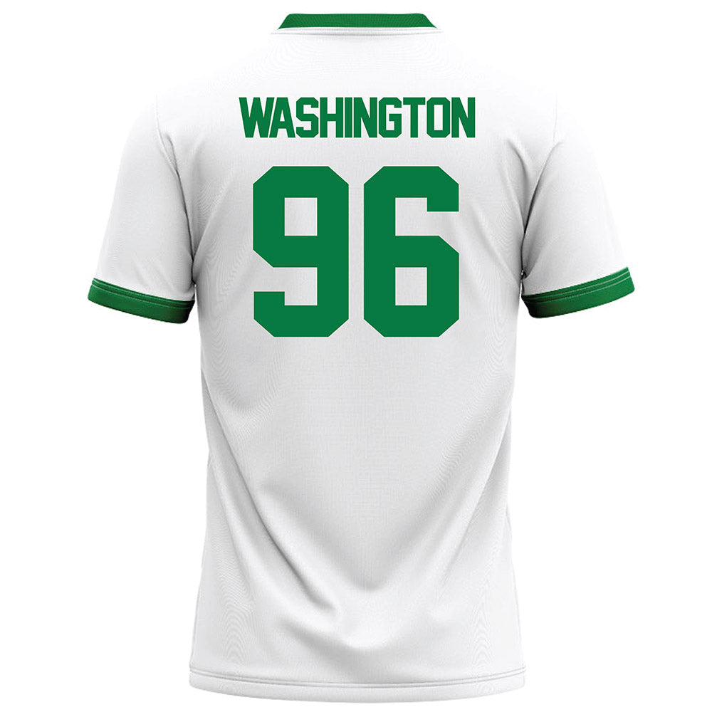OKBU - NCAA Football : Noah Washington - White Football Jersey-1