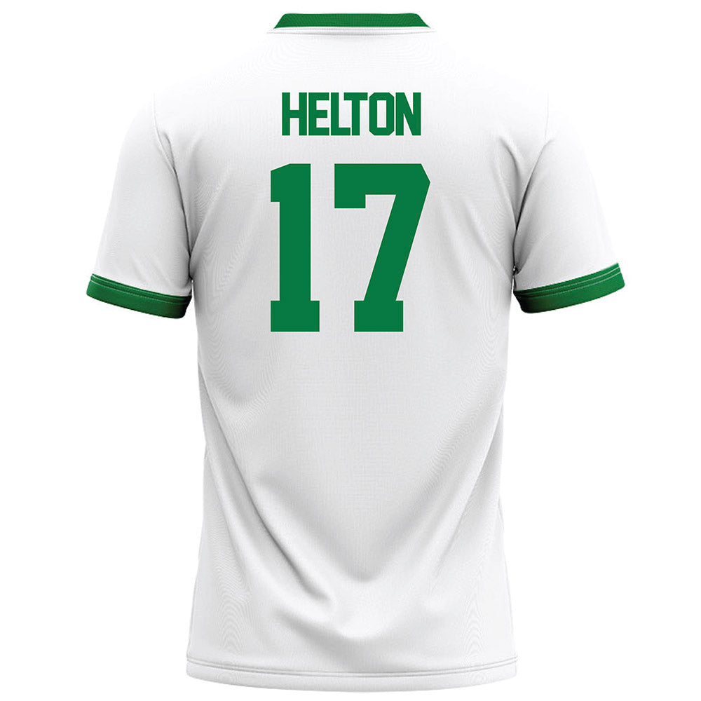 OKBU - NCAA Football : Kai helton - White Football Jersey-1