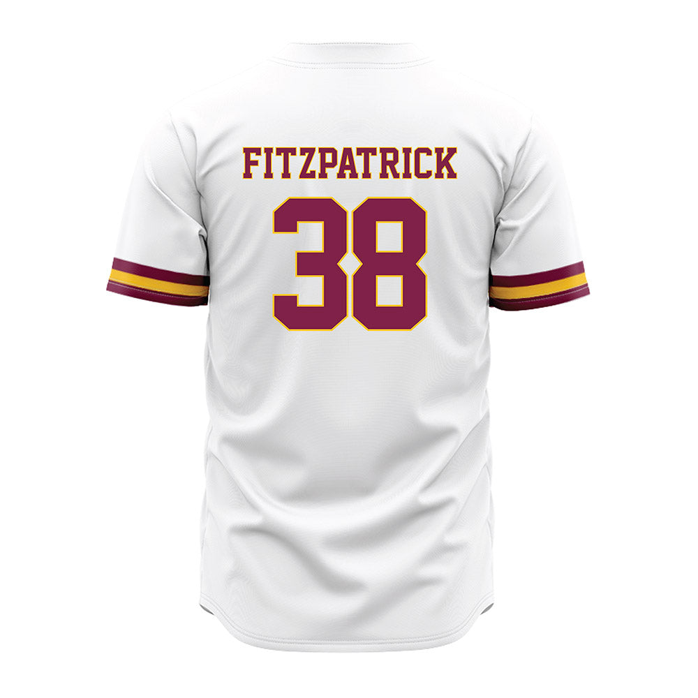 Arizona State - NCAA Baseball : Sean Fitzpatrick - White Jersey