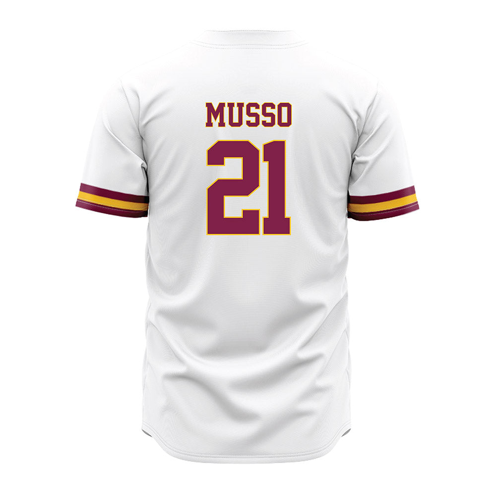 Arizona State - NCAA Baseball : Austin Musso - White Jersey-1