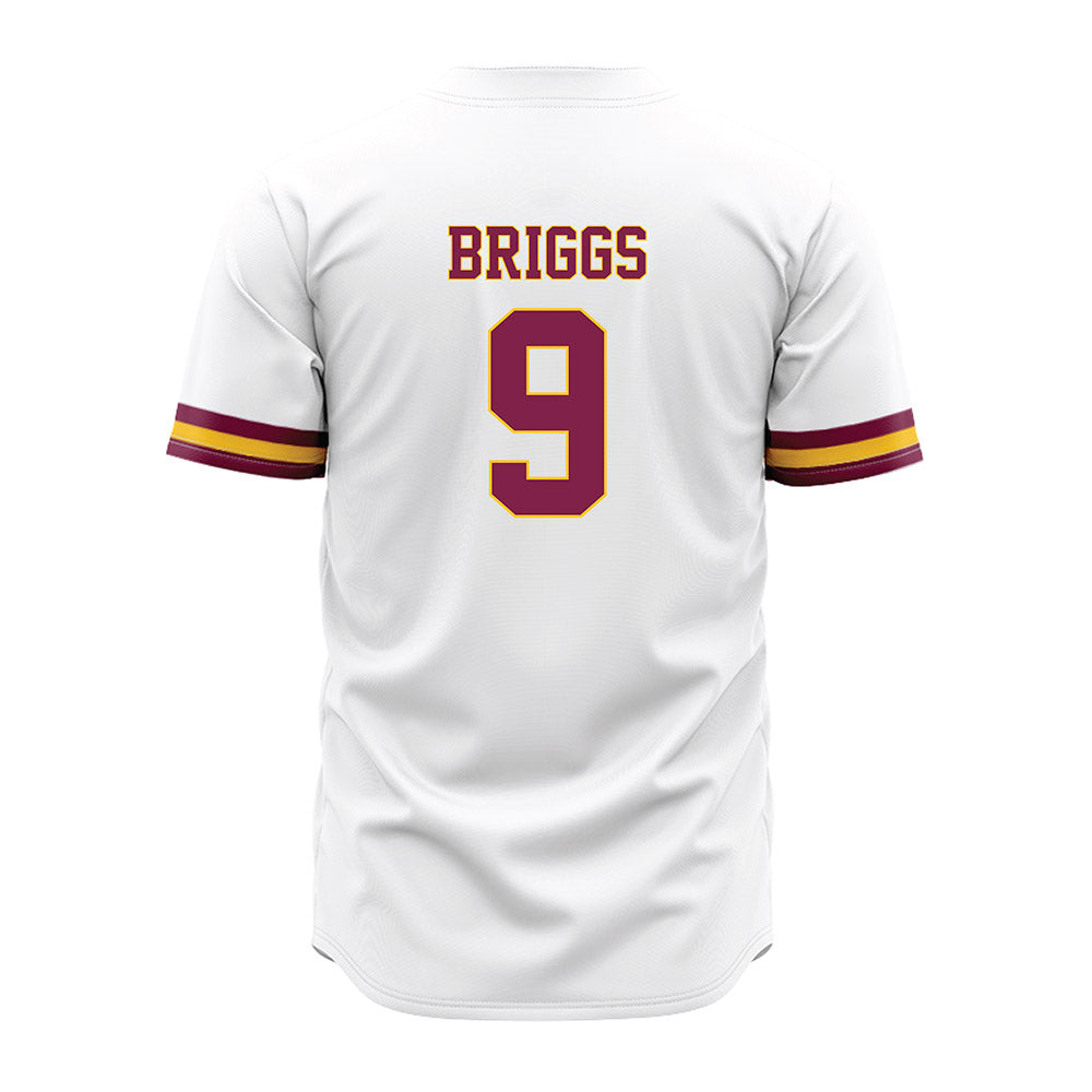 Arizona State - NCAA Baseball : Brody Briggs - White Jersey-1