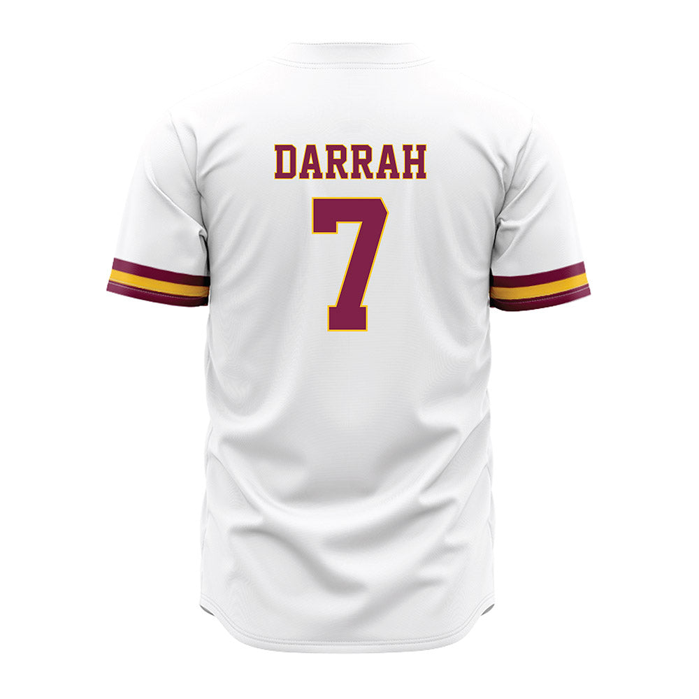 Arizona State - NCAA Baseball : Ryan Darrah - White Jersey-1
