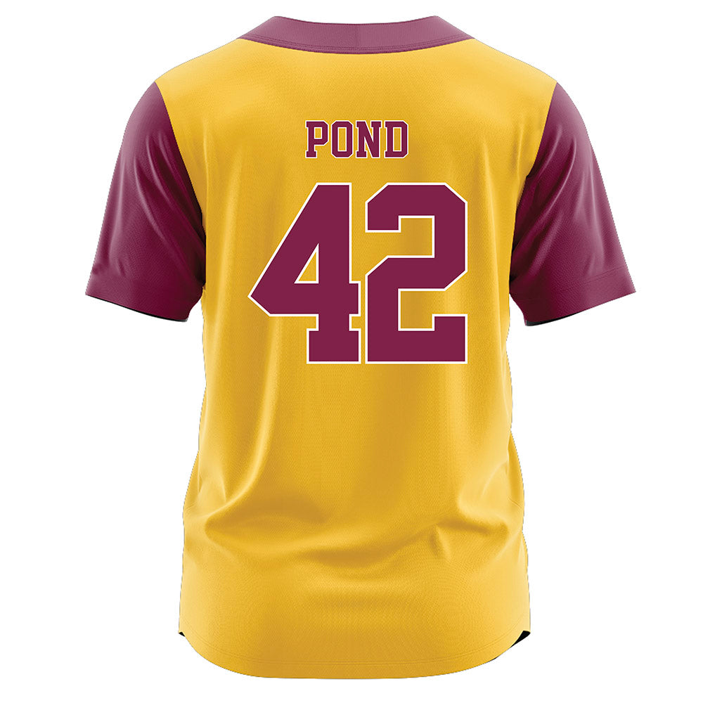 Arizona State - NCAA Softball : Kaylee Pond - Gold Jersey-1