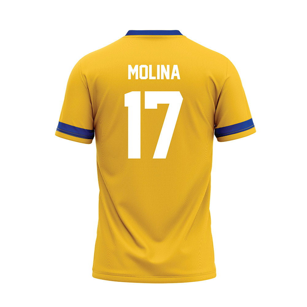 CSU Bakersfield - NCAA Softball : Jocelynn Molina - Gold Baseball Jersey-1