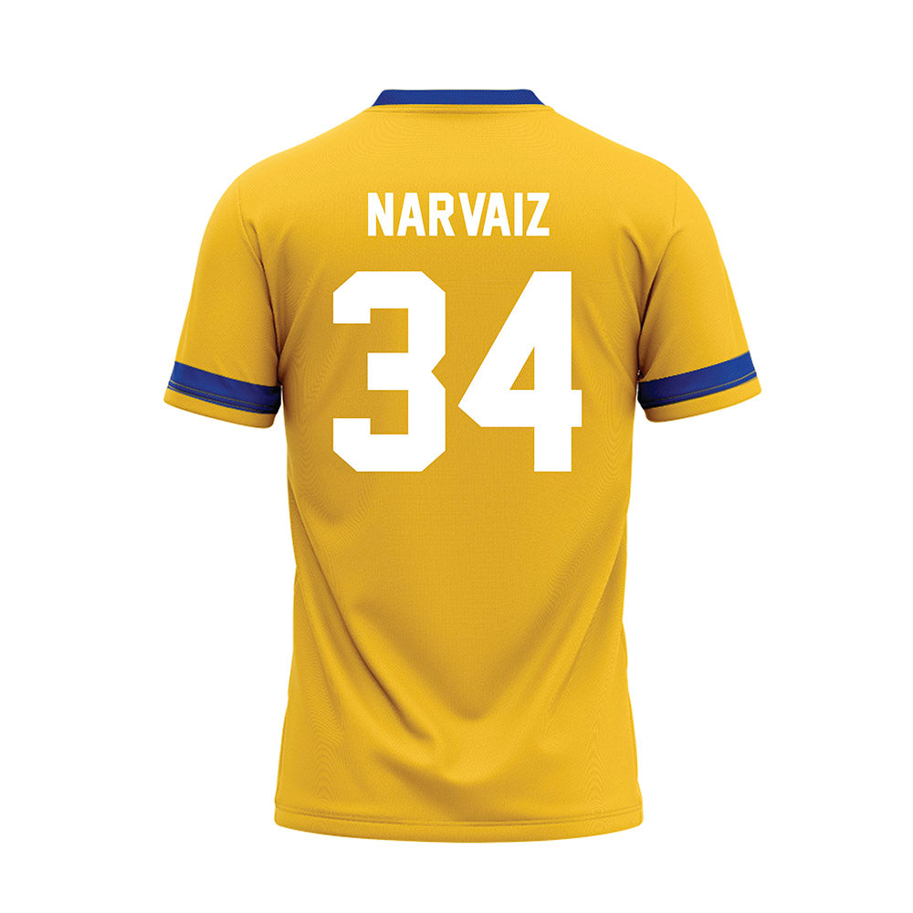 CSU Bakersfield - NCAA Softball : Mari Narvaiz - Gold Baseball Jersey-1