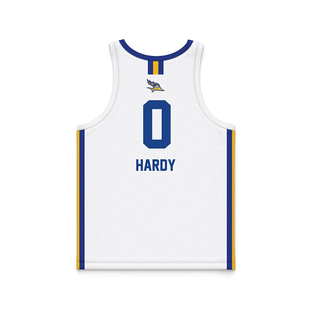 CSU Bakersfield - NCAA Men's Basketball : Cj Hardy - White Basketball Jersey
