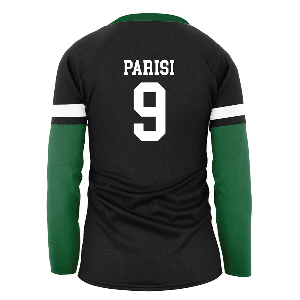 OKBU - NCAA Women's Volleyball : Elle Parisi - Black Volleyball Jersey-1