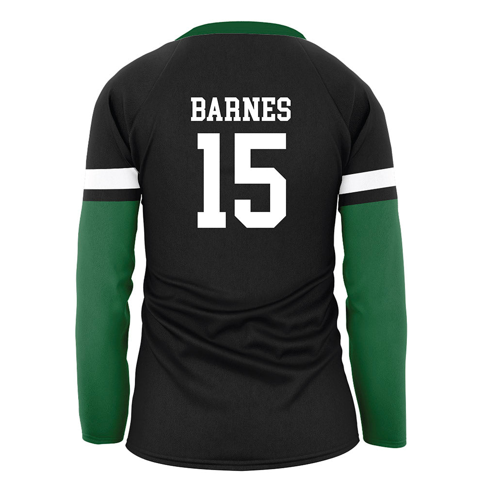 OKBU - NCAA Women's Volleyball : Madi Barnes - Black Volleyball Jersey-1