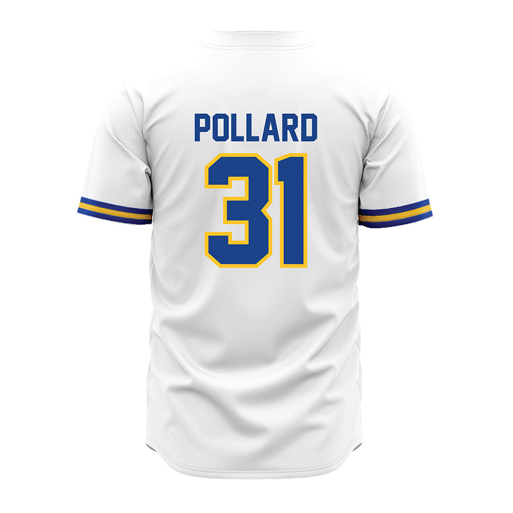 CSU Bakersfield - NCAA Baseball : Michael Pollard - White Jersey